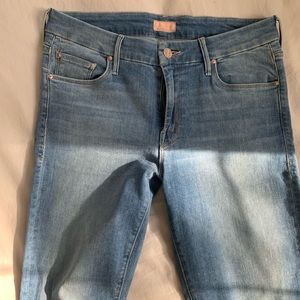 MOTHER denim light wash jeans